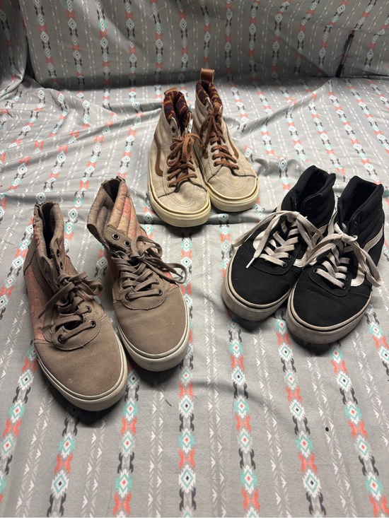 Vans Shoes - 3 Pairs of Vans HighTop Sneakers